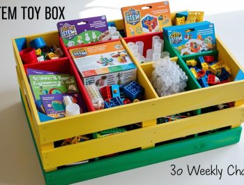 How to Create a DIY STEM Toy Box at Home for Weekly Challenges