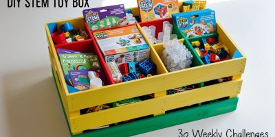 How to Create a DIY STEM Toy Box at Home for Weekly Challenges
