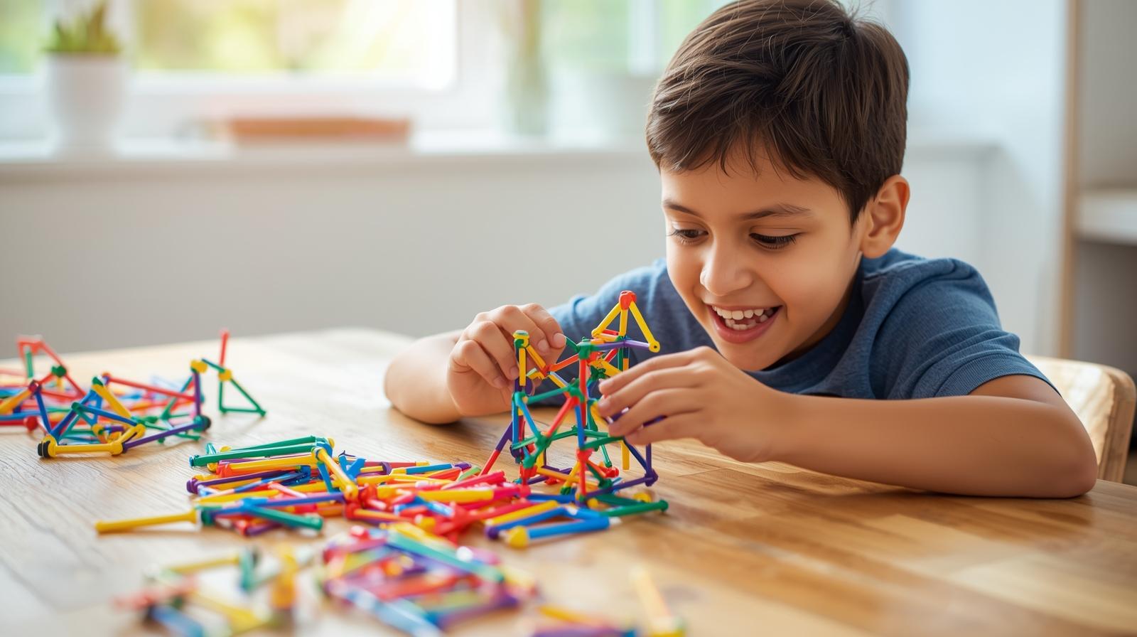 Magnetic STEM Toys for Young Engineers