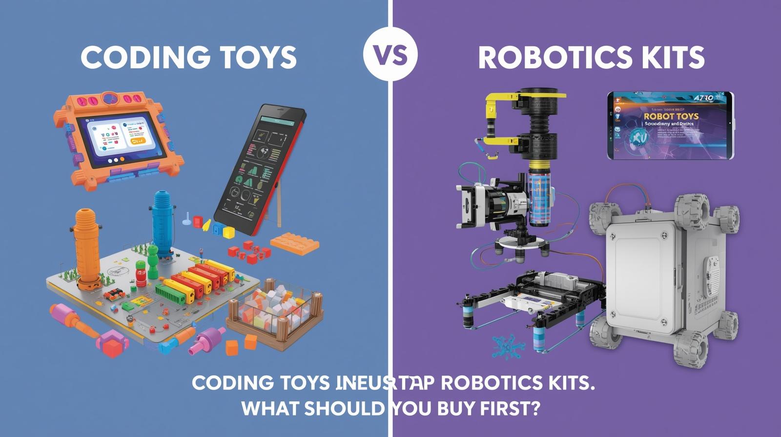 Coding Toys vs Robotics Kits: What Should You Buy First?