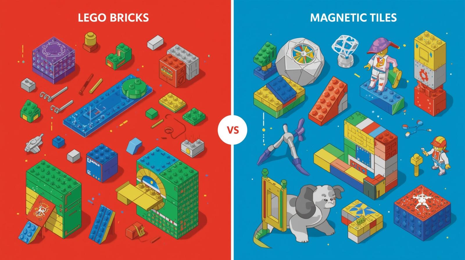 LEGO vs Magnetic Tiles: Which STEM Toy Builds Better Skills?